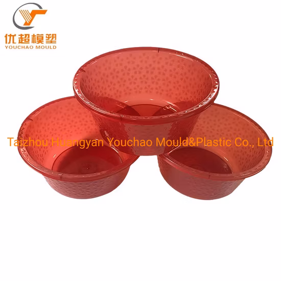 Plastic Injection High Polish Strong Washing Basin Mould in Good Price
